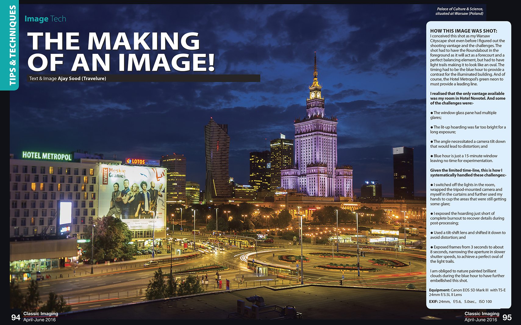 Travel Photography – Cityscape – Warsaw