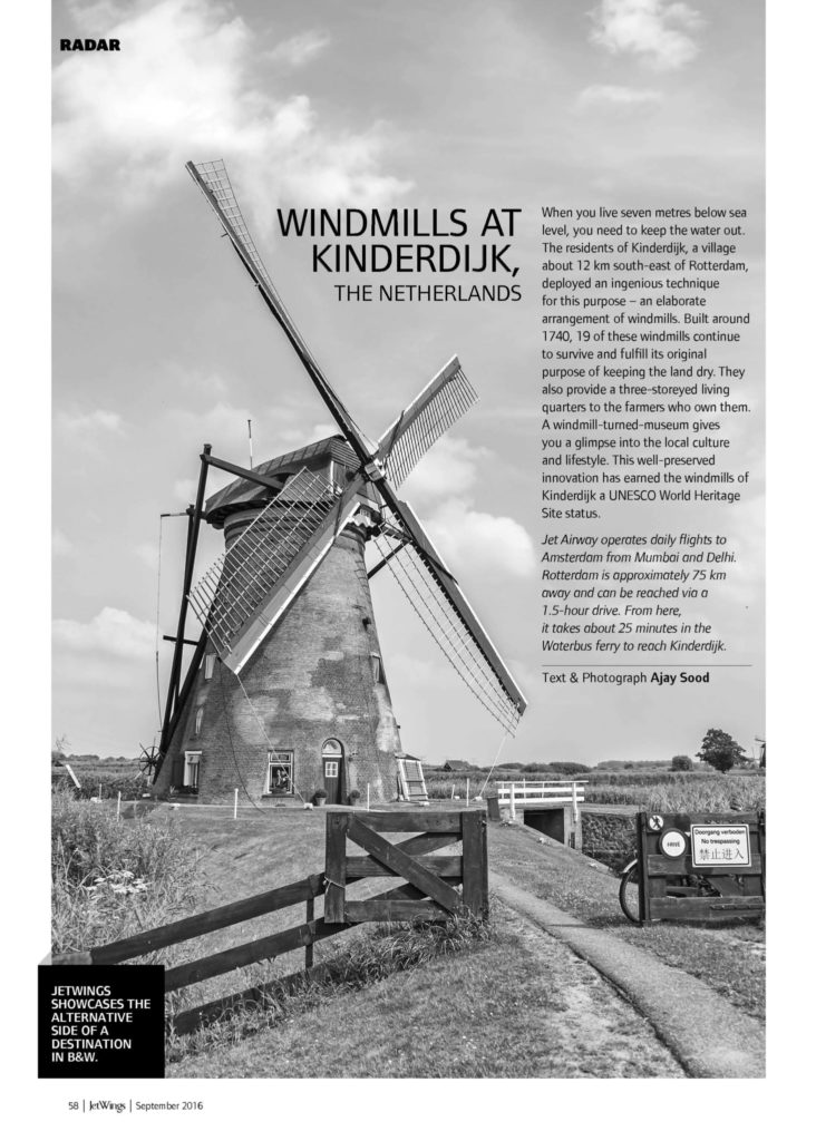 Windmills at Kinderdijk, The Netherlands