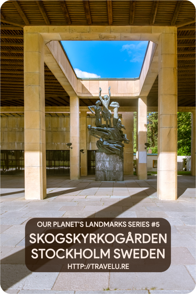 Skogskyrkogården or Woaodland Cemetery Stockholm