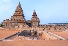 Shore Temple — Pallava Marvel, UNESCO Legacy Shore Temple Mahabalipuram Tamilnadu - Travelure ©