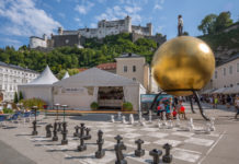 Hohensalzburg Fortress Salzburg Austria City Centre, Salzburg. Hohensalzburg Fortress may be seen in the distance. - Travelure ©