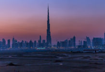 World’s Tallest Building Burj Khalifa Dubai Really how tall is the World’s Tallest Building Burj Khalifa Dubai? To understand that, have a look at this image of the city of a 100 skyscrapers.