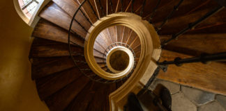 Composing spiral staircases – Cathedral of Our Lady, Kutna Hora Composing spiral staircases - Travelure ©