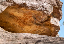 Bhimbetka: My Early Days of Photography The creative-me loved the view. I decided it would be home for some time. As I ventured around the narrow burrows carved by times in those sandstone rocks, I realised those had turned into ortho-quartzite. Little did I know then that they would later call this place Bhimbetka Rock Shelters. - Bhimbetka: My Early Days of Photography - Travelure ©