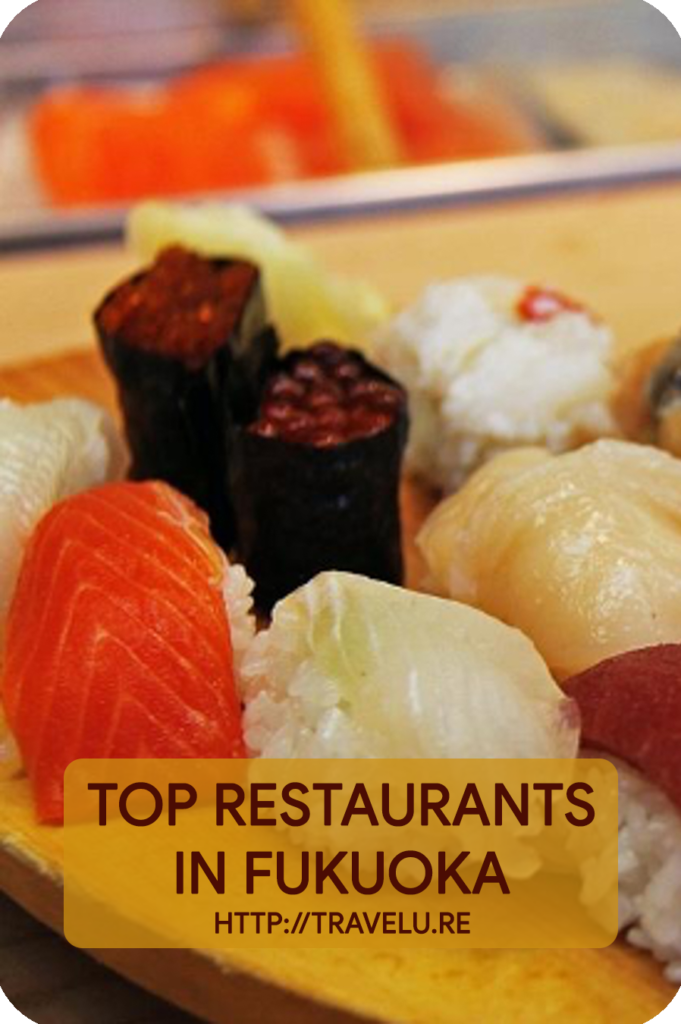 Fukuoka is celebrated for its food society and is recognised as Japans number 1 Gourmet City, there are many great restaurants within with many local Hakata dishes and unique spins on Japanese cuisines. In this article, we’ll praise the best restaurants that Fukuoka has to offer. - Top Restaurants in Fukuoka - Published on Travelure ©