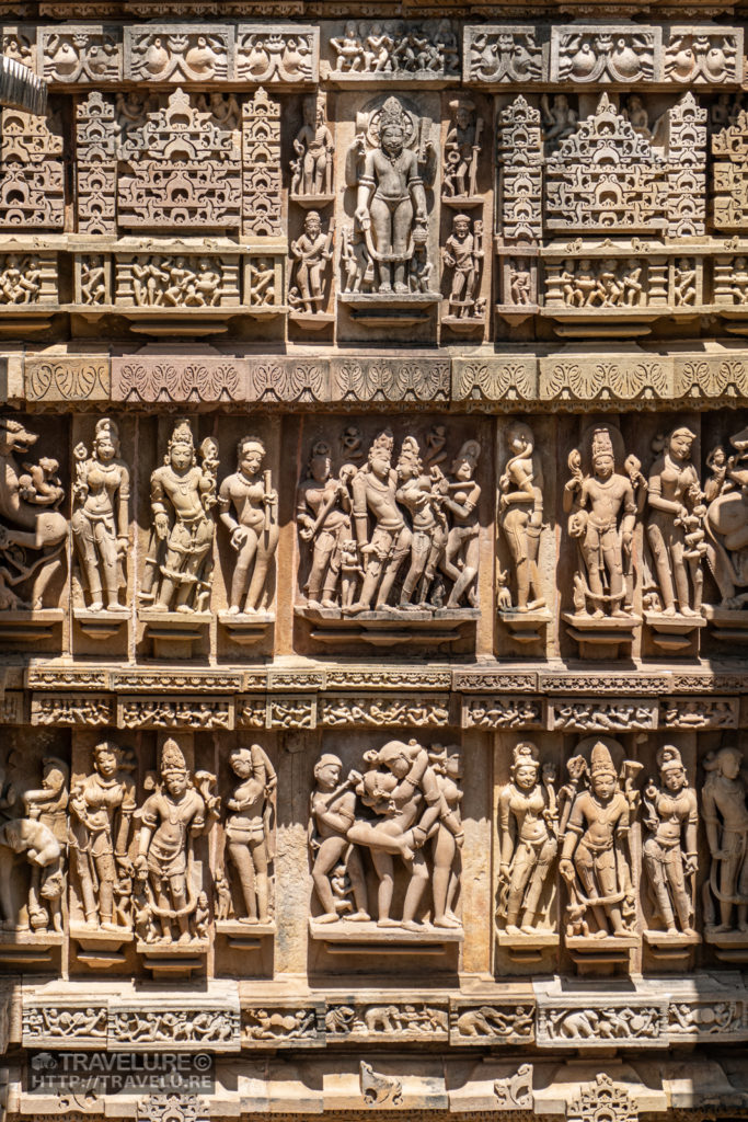 A set of exterior sculpted panels from Duladeo Temple, Khajuraho - Travelure ©