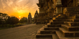 Khajuraho – Eroticism or Spirituality? These sculptures have attracted epithets like erotic, pornographic, sensual, and more, but their presence around the temple walls reflect a basic human instinct. These depictions embrace the basal, natural, and sometimes, the unnatural acts as part of human existence. - Khajuraho - Eroticism or Spirituality? - Travelure ©