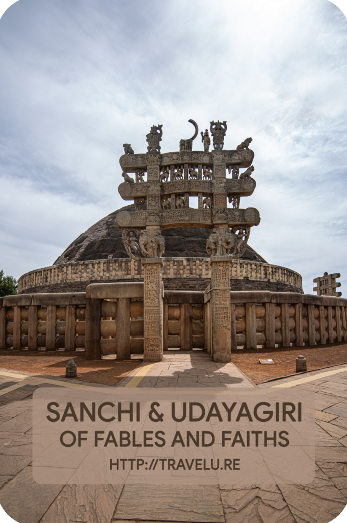 Though the physical distance may not be much, their faiths distance Sanchi and Udayagiri. While Sanchi is a Buddhist holy place, Udayagiri was important for 3 strong cults of Hinduism - Vaishnavism, Shaktism, and Shaivism. - Sanchi and Udayagiri - Of fables and faiths - Travelure ©