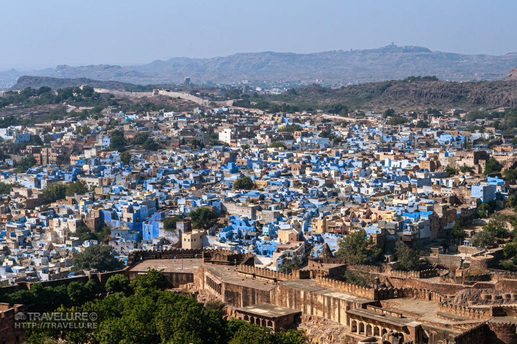 View of the blue city from Mehrangarh - Travelure ©