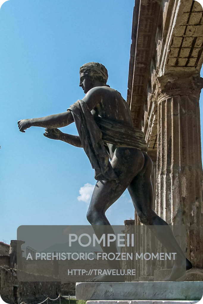 It was a hot summer day, the temperature hovering around 35°C. When a fellow traveller complained of the heat, our guide was quick to point out the residents of Pompeii faced 20 times the heat on a fateful day in 1st century CE. - Pompeii - A Prehistoric Frozen Moment - Travelure ©