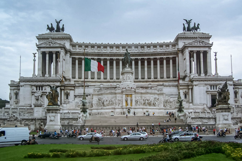 Victor Emmanuel II National Monument - the modern-day Forum - Travelure ©