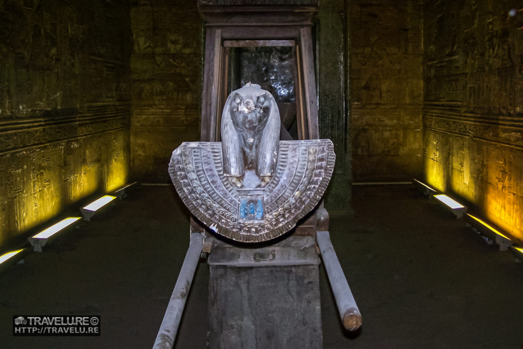 A processional palanquin lies inside the sanctum - Travelure ©