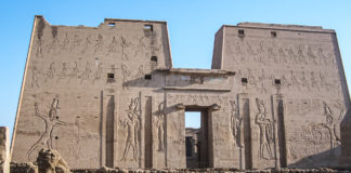 Temple of Horus, Edfu, Egypt – Fountainhead of a Cult Ancient Egyptian history placed a great deal of importance on this cult, as it signified the triumph of good over evil. And all pharaohs claimed to be incarnations of Horus. - Temple of Horus, Edfu, Egypt - Fountainhead of a Cult - Travelure ©