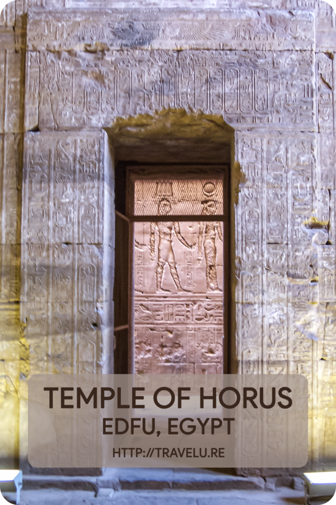 Ancient Egyptian history placed a great deal of importance on this cult, as it signified the triumph of good over evil. And all pharaohs claimed to be incarnations of Horus. - Temple of Horus, Edfu, Egypt - Fountainhead of a Cult - Travelure ©