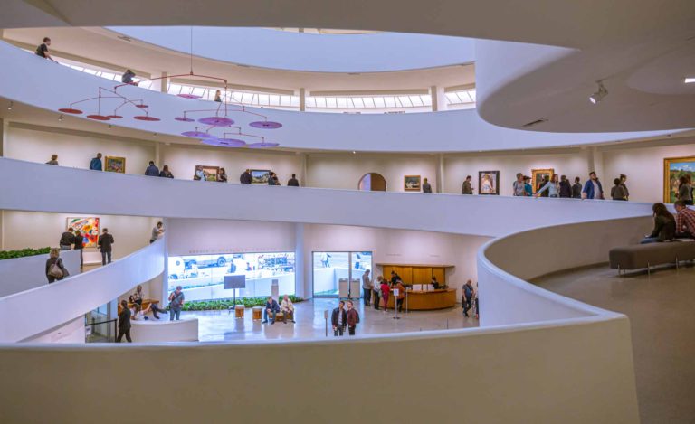 It faced bitter criticism when it opened its doors to the public in 1959. ‘The architecture dominates the paintings,’ was the sole pretext of its criticism. And it is true. - Solomon R. Guggenheim Museum, NYC - Maverick Architecture - Travelure ©