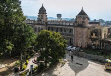 Mubarak Mandi – A Shining Imprint of Dogra Dynasty – Jammu-2 ...the architectural styles here range from Dogra-Pahari, Mughal, English Baroque, Rajasthani, and more. - Mubarak Mandi - A Shining Imprint of Dogra Dynasty - Jammu-2 - Travelure ©