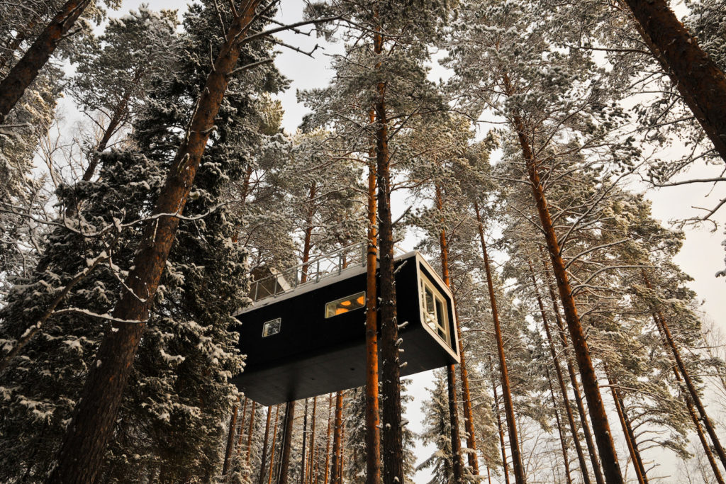 TreeHotel, Harads, Arctic Sweden - Photo by Lola Akinmade - Travelure ©