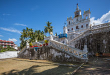 Flourishes of Faith in Goa Part-1 For a region inhabited since the Neolithic period, Goa ended up at a strange crossroad of peaceful coexistence of religions. - Flourishes of Faith in Goa Part-1 - Travelure ©