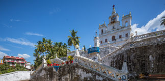 Flourishes of Faith in Goa Part-1 For a region inhabited since the Neolithic period, Goa ended up at a strange crossroad of peaceful coexistence of religions. - Flourishes of Faith in Goa Part-1 - Travelure ©