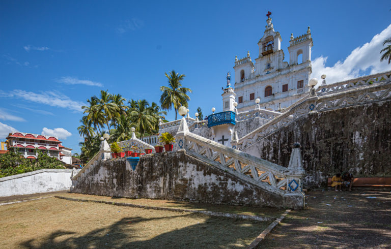 For a region inhabited since the Neolithic period, Goa ended up at a strange crossroad of peaceful coexistence of religions. - Flourishes of Faith in Goa Part-1 - Travelure ©