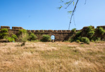 Hunt for Heritage in Goa – Part 1 The engravings at Mauxi, found on the rocks by the banks of a seasonal river Zarme (a tributary of Velus River), reflect the prehistoric man had already invented tools and implements like chisel and hammer. - Hunt for Heritage in Goa - Part 1 - Travelure ©