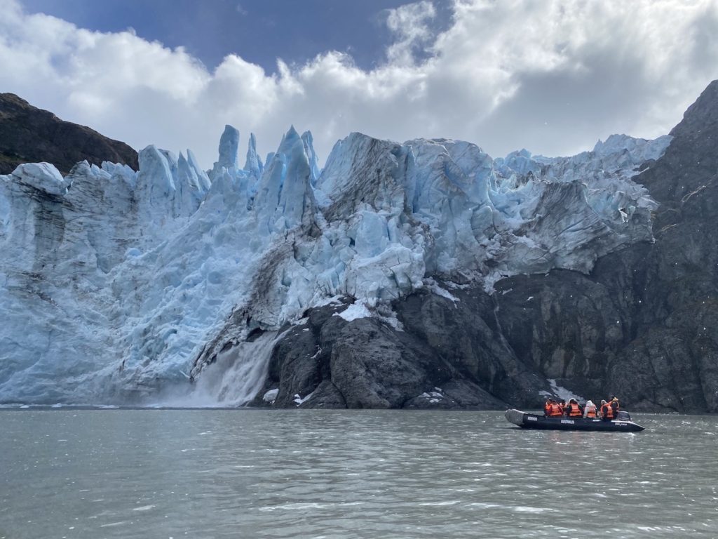 A Glacier in Patagonia, shot by Joanna - Travelure ©