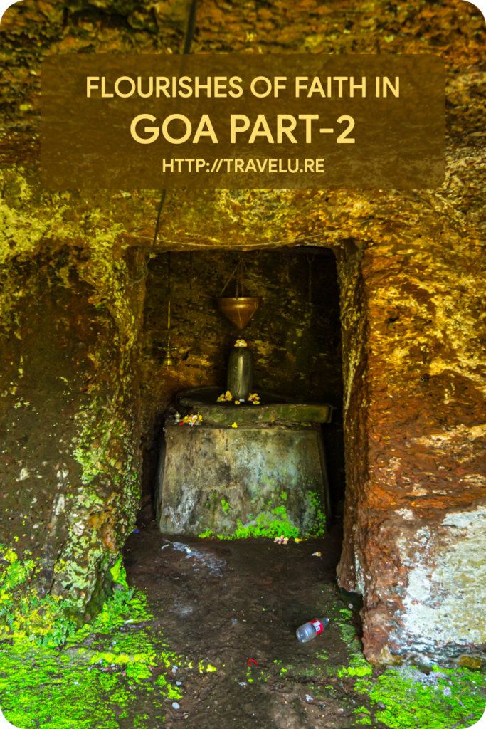 Built between 1713 and 1738 CE, the structure sports pyramidal roofs and a couple of domes. This temple too has an imposing deep stambh (lamp pillar) in its precincts. - Flourishes of Faith in Goa Part-2 - Travelure ©