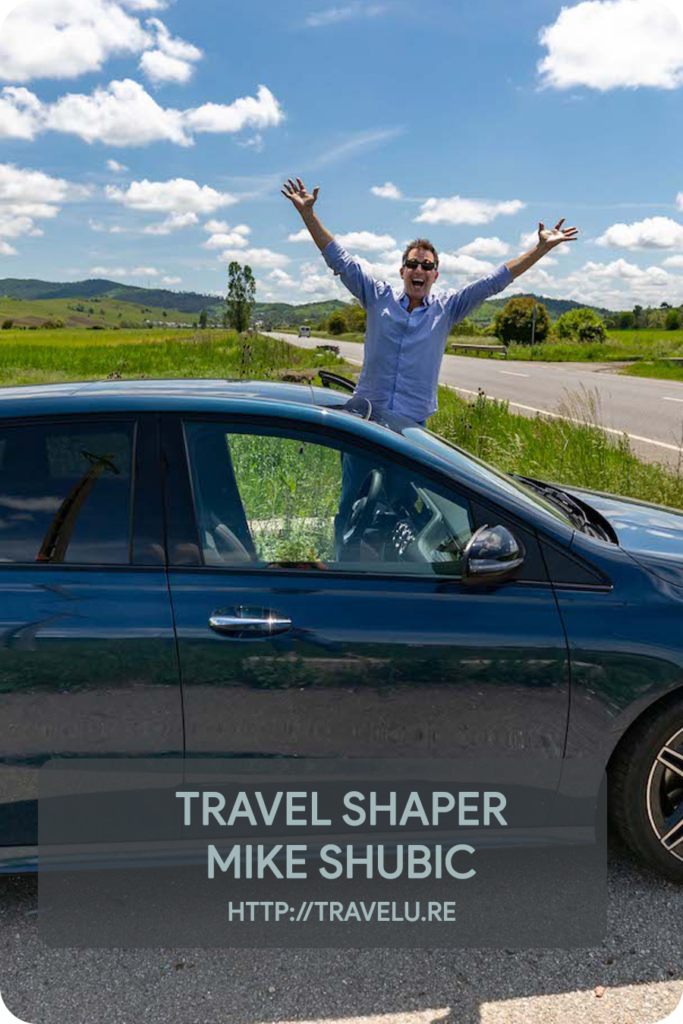 Complete with flower petals, a garland of fragrant flowers, a colorful “Welcome Mike” design on the office floor, and a couple of gifts. It was overwhelming and so thoughtful, it blew me away. - Travel Shaper Mike Shubic, Phoenix Region, Arizona - Mike’s Road Trip - Travelure ©