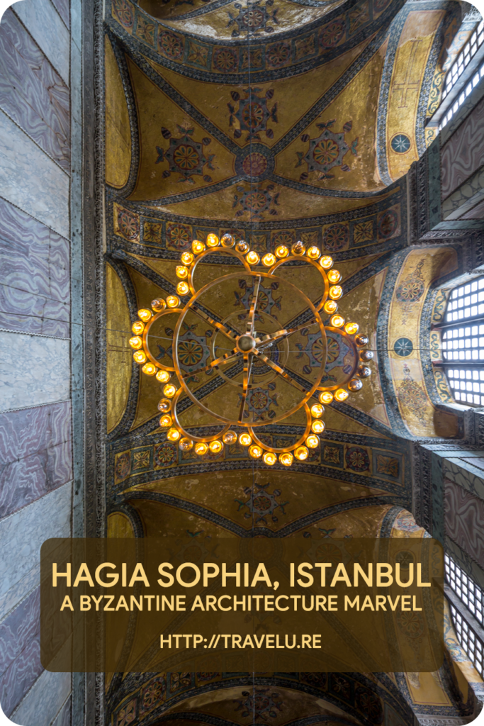 Hagia Sophia can brag to have the world’s first photoshopped artwork - the Empress Zoe mosaic on its first floor. The empress married at least three times, and the face of the person on the left has been repainted at least thrice to depict her then-husband. - Hagia Sophia, Istanbul - A Byzantine Architecture Marvel - Travelure ©
