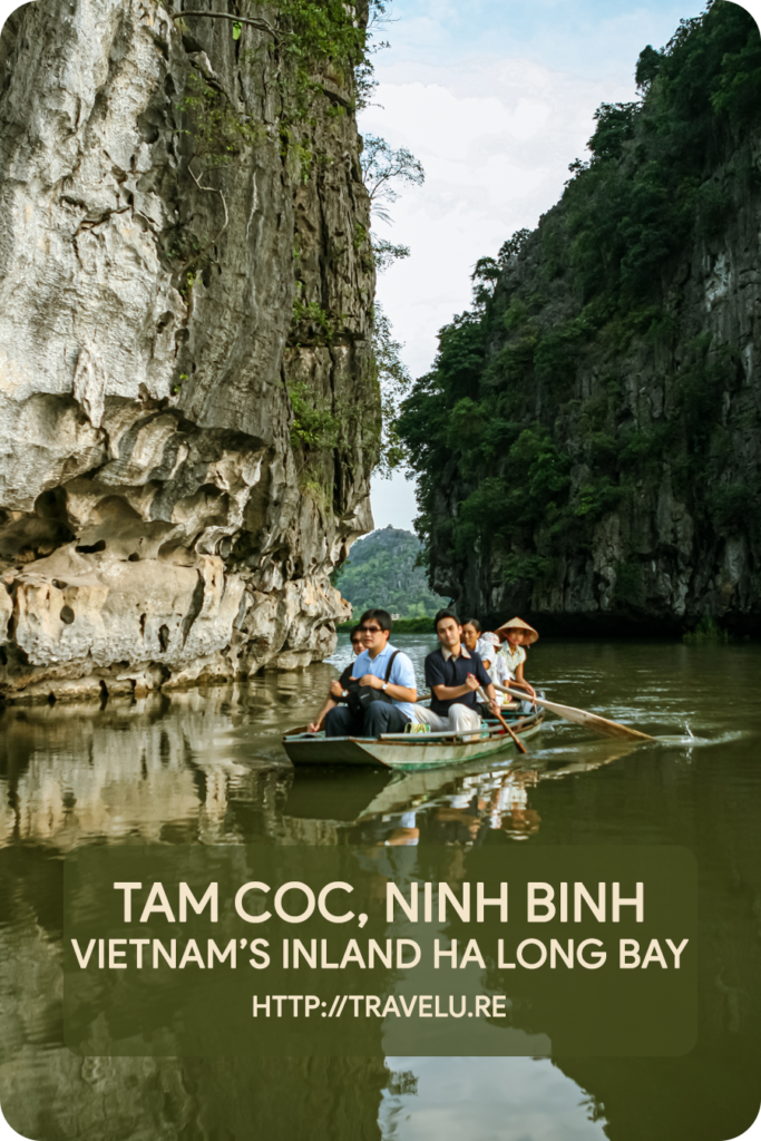 About 20 minutes into the ride we found ourselves ducking under as our boat passed through a cave. - Tam Coc, Ninh Binh - Vietnam’s Inland Ha Long Bay - Travelure ©