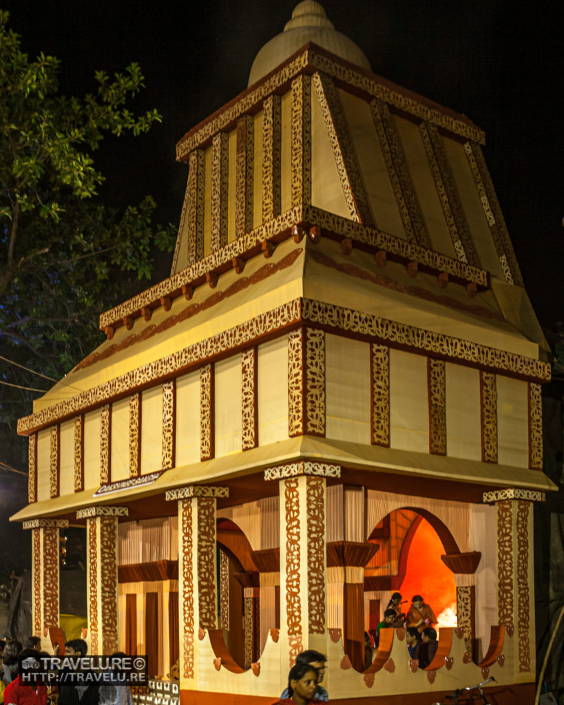 A small, yet tastefully made pandal - Travelure ©