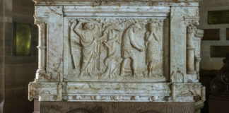 All Saints Cathedral – The Gothic Crown Jewel of Allahabad Inside, the marble and gold altar, alabaster pulpit, ornate arches, and attractive stained glass windows impart flair to this gorgeous example of architecture. - All Saints Cathedral - The Gothic Crown Jewel of Allahabad - Travelure ©