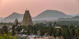 Ruins of Hampi – The Places of Worship The key cluster here comprises the Kodandarama, Yantradharaka Anjaneya, Ranganatha, and Varaha temples. - Ruins of Hampi - The Places of Worship - Travelure ©