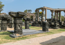 Warangal Fort – The Kakatiya Stronghold Two eras coexist in the circular fort precinct. - Warangal Fort - The Kakatiya Stronghold - Travelure ©