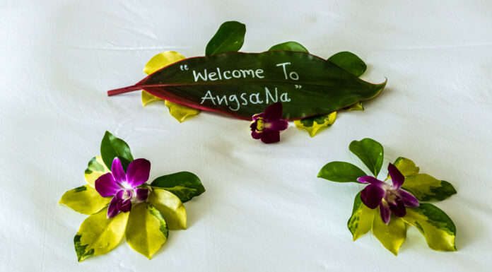 Angsana Laguna Phuket – A Floating Necklace Floral welcome by Angsana Laguna Phuket - Travelure ©