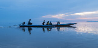 Songkhla & Phatthalung – A Cross-Cultural Experience Here, Chinese lion statues rub shoulders with the Thai spirit houses. - Songkhla and Phatthalung - A Cross-Cultural Experience - Travelure ©